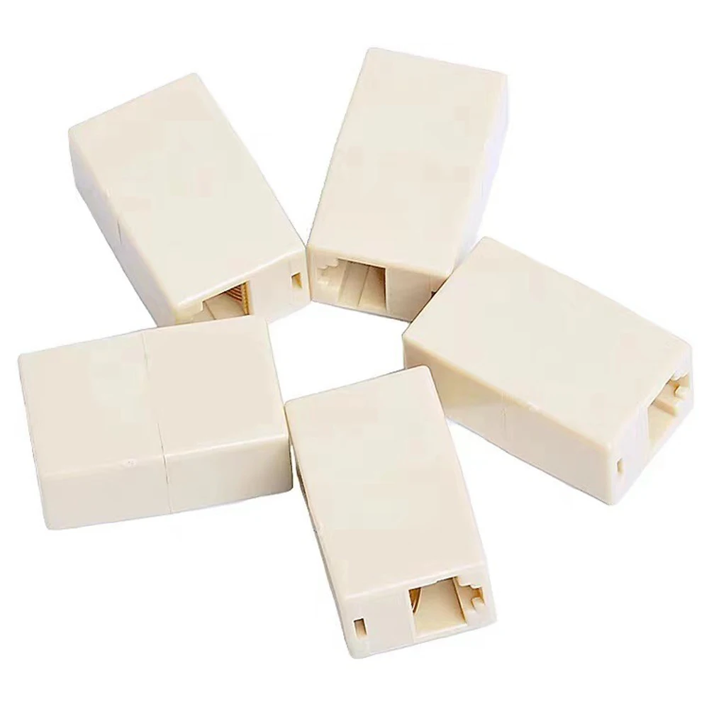 Ethernet Cable Connector 3/5/10PCS 8P8C Socket RJ45 CAT5 Coupler LAN Extender