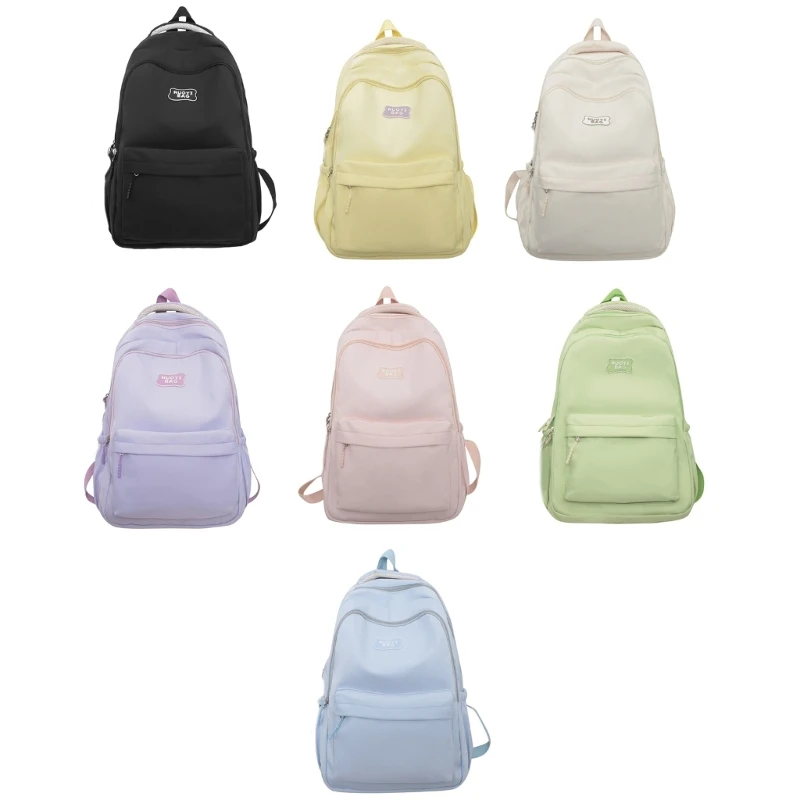 Fashion Casual Nylon School Backpack for Teenagers Girls Women Bags Travel School Bag Female Large Capactiy Book Bags
