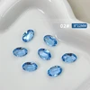 10Pcs 8x12MM High Quality Clear Nail Crystal Decoration Sparkling Ellipse Pigeon Egg Multi Cut Nail Pile Diamond Accessories 5