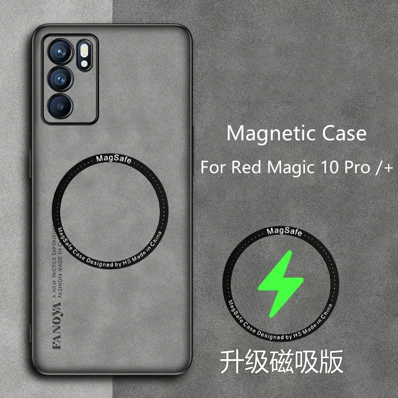 Luxury Silicone Leather Magnetic Shockproof Bumper Case