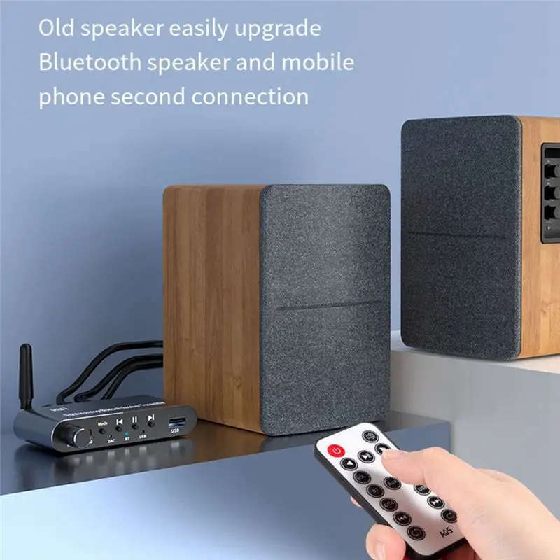 【판매 중】블루투스 5.1 수신기 송신기 오디오 컨버터 U-디스크 플레이 Coxial/Optical to 3.5MM AUX R/L DAC 컨버터 TV MP용