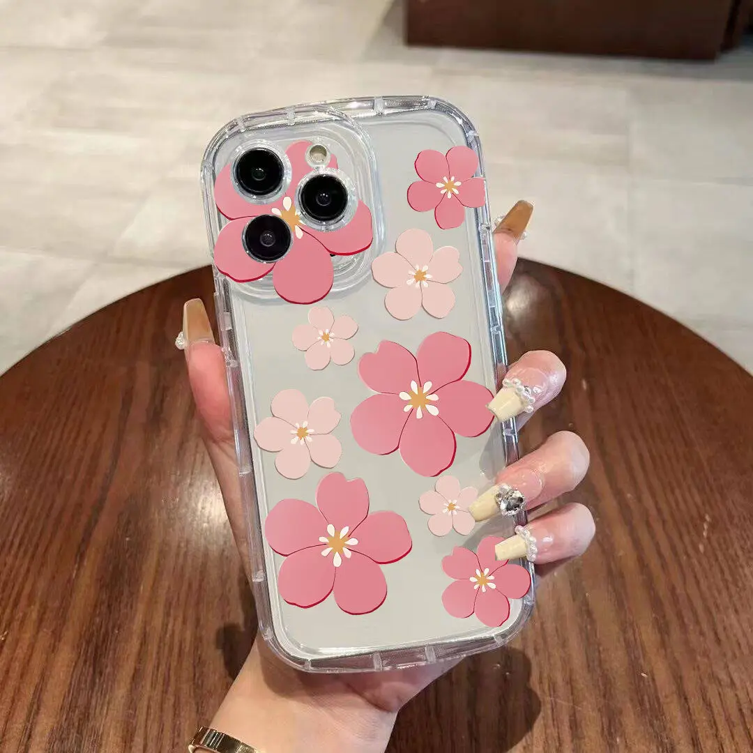 Cherry Blossom Soft TPU Air Bag Protective Phone Case