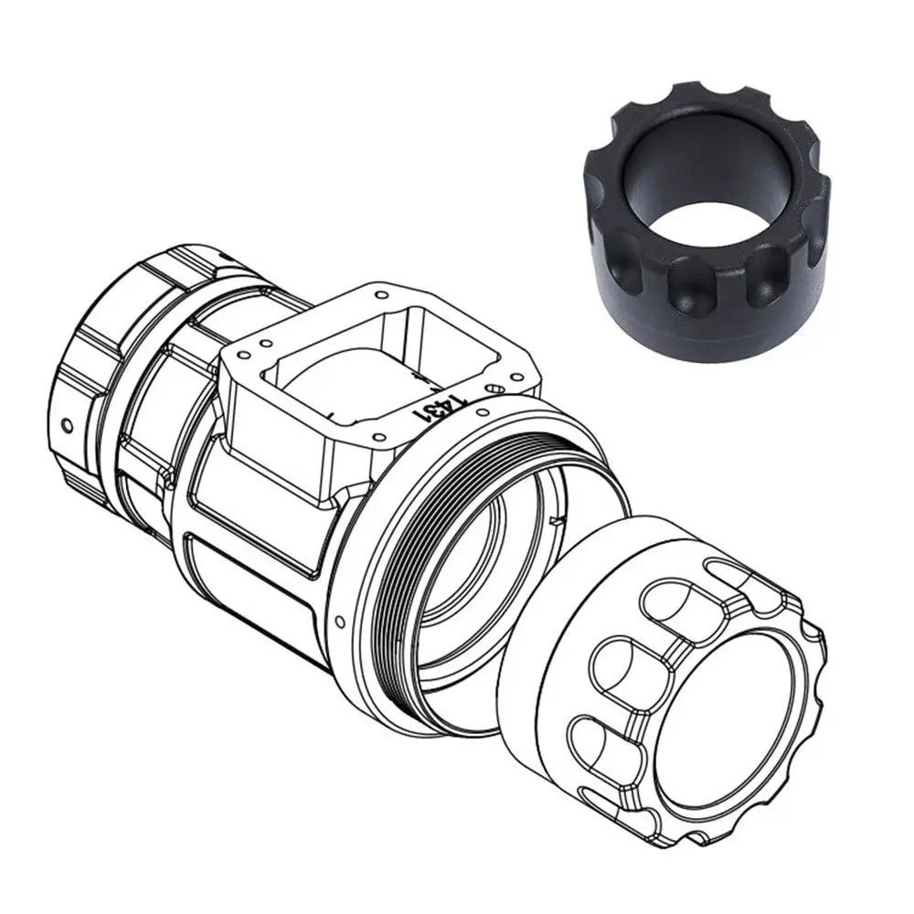 SOTAC Tactical NVG Tools Night Vision Universal Disassembly Tool Set 3PS For NVG BNVD1431 PVS14 DTNVS ABMOD3 By Metal CNC
