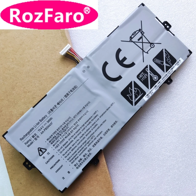 Rozfaro Aa-Pbsn4Af Ba43-00391A Batteria Per Samsung Notebook 9 Pen S Np930Sbe Nt930Sbe Galaxy Book Flex 2 Alpha Muslimah Np730Qda