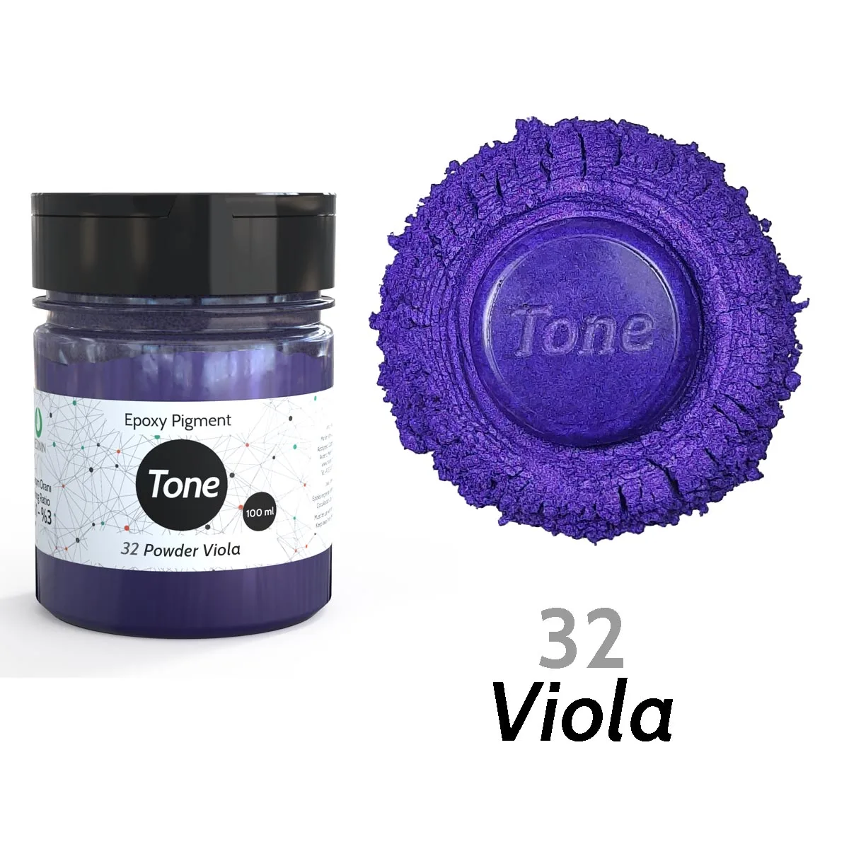 

Tone Powder Viola Epoxy Resin Pigment 100 ml Powder Pearl Color Colorant Paint Kit Dye Coloring