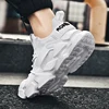 2024 New Men's White Sneakers Summer Fashion Breathable Mesh Tennis Sports Running Shoes Man Non Leather Casual Shoes Fashion 5