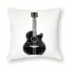 Guitar Sketch Pillow - Modern Home Decor, Adds Musical Charm, Artistic Style, and Creative Inspiration to Your Living Space 2