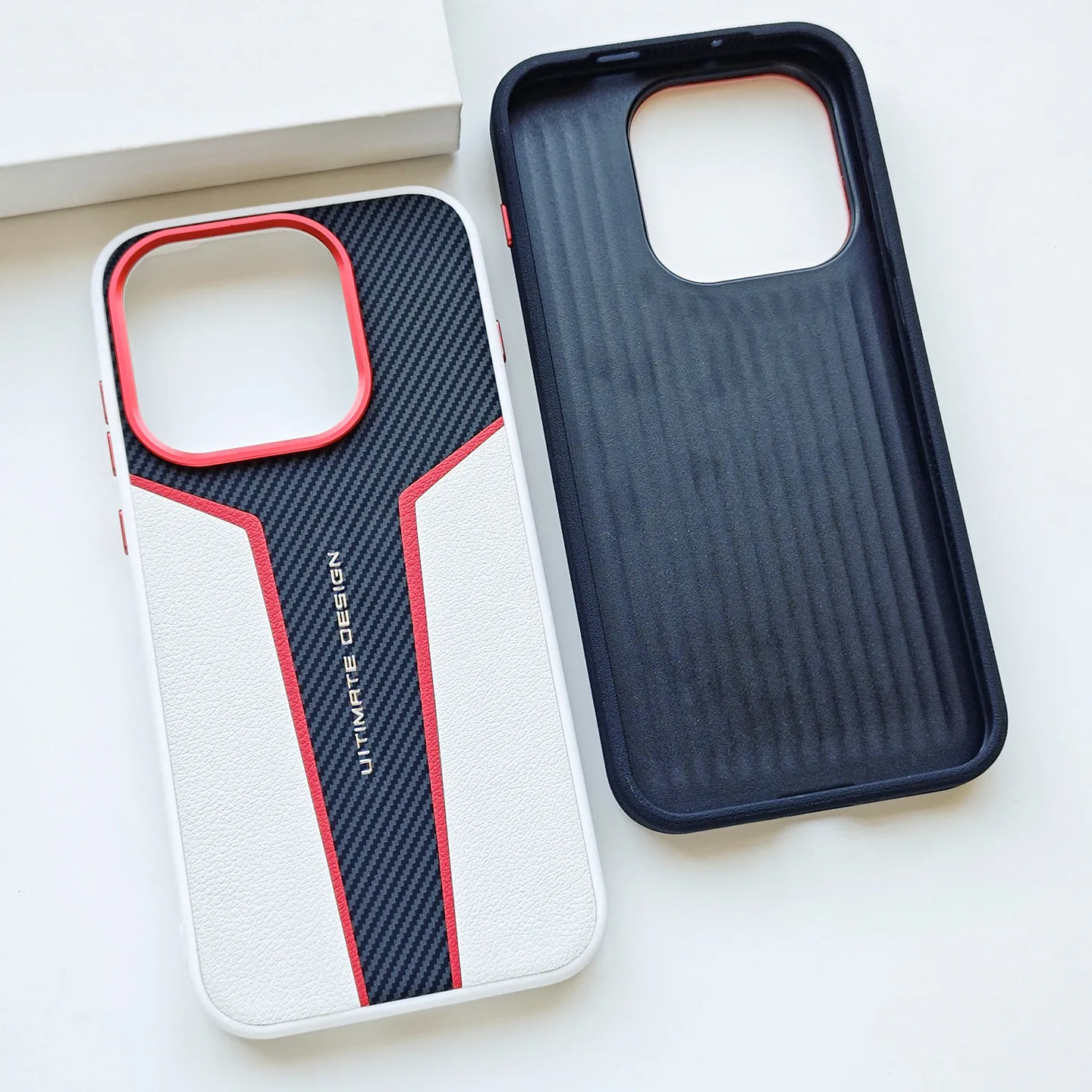 Elegant PU Leather Skin-Friendly Shockproof Phone Cover - Anti-Fall Protective Case with Enhanced Bumper Protection