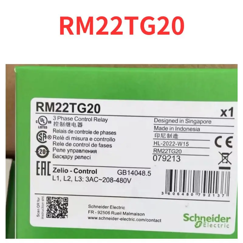 

brand-new Control relay RM22TG20, Fast Shipping