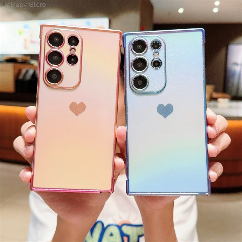 Luxury Rainbow Liquid Phone Case With Camera Protection & Holder_voghion.com