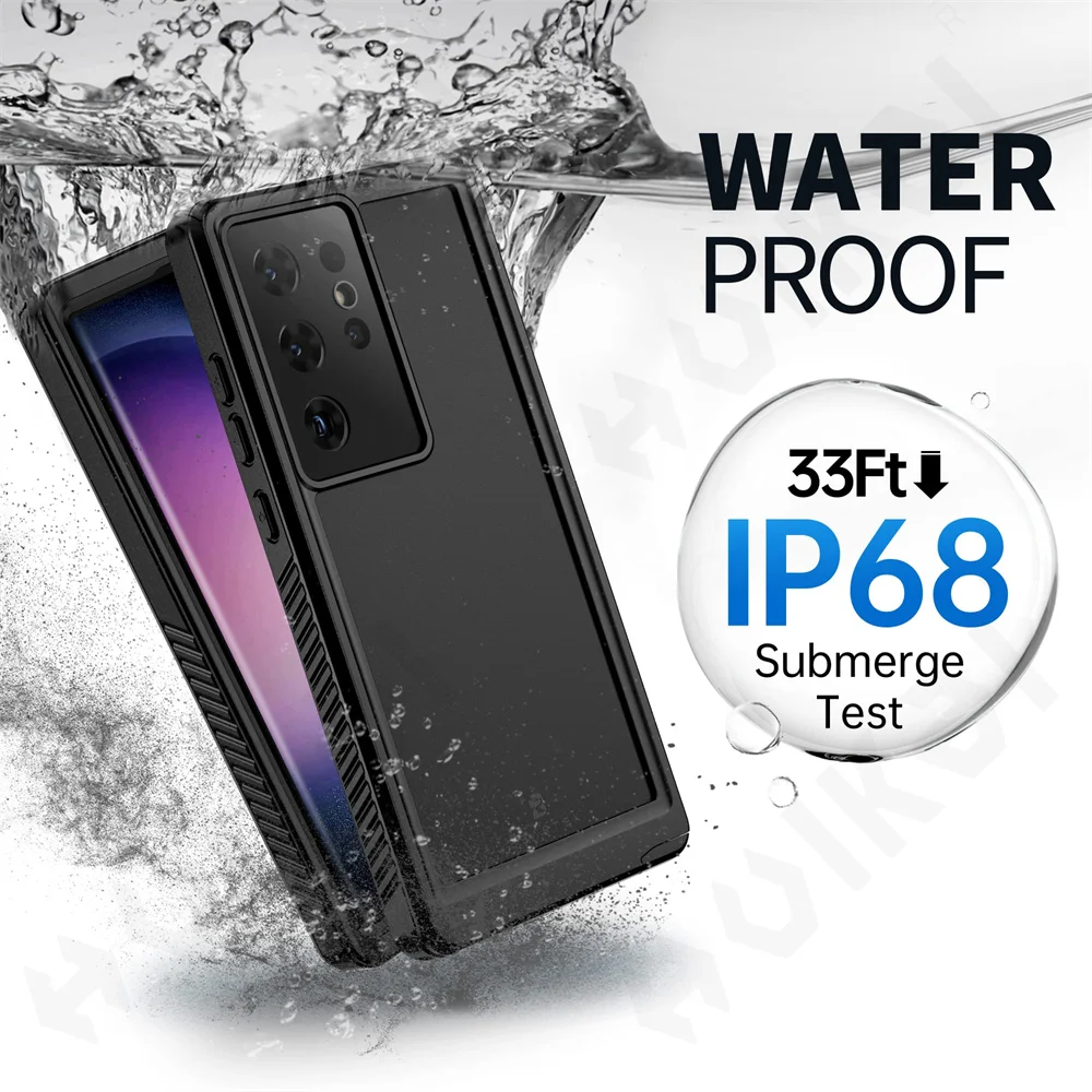IP68ShellboxWaterproofCaseForSamsungA54A14A344G5GGalaxyS23