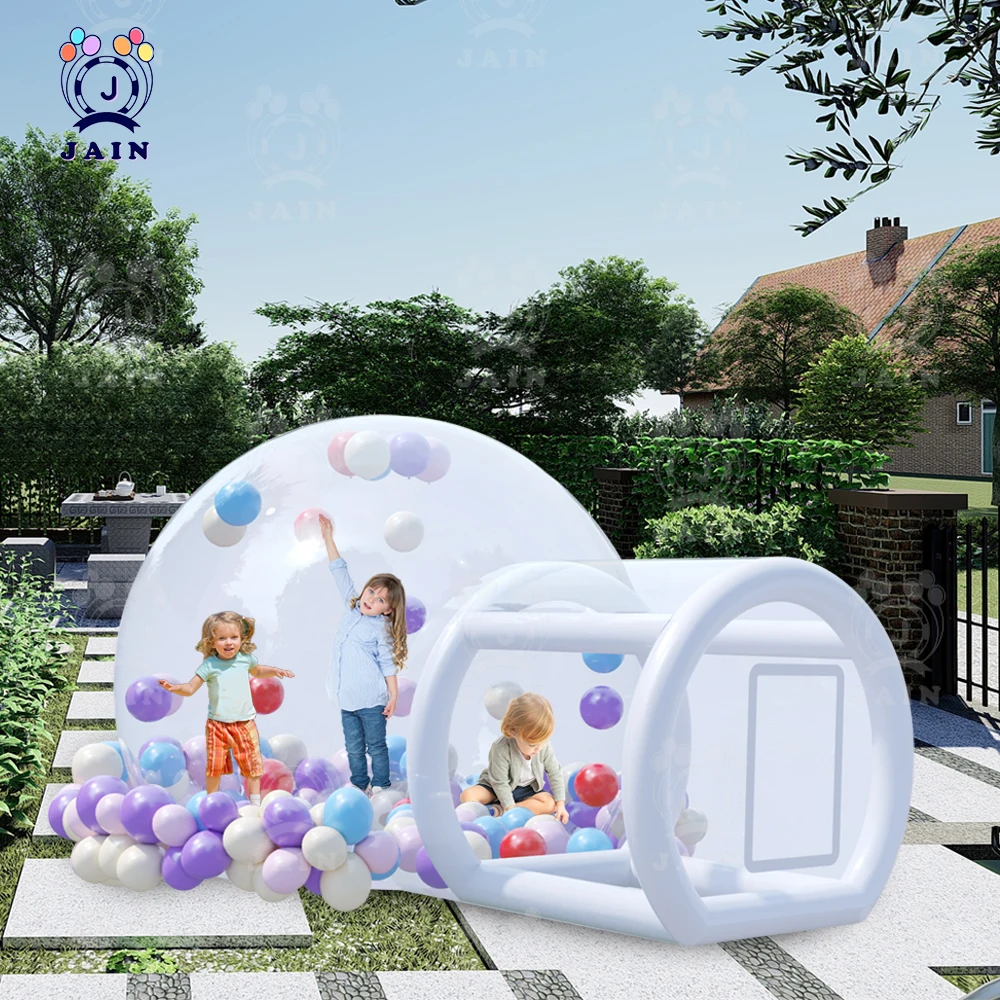 Inflatable bubble tent house blower for kids transparent dome tent for indoor outdoor party celebrations events 10ft