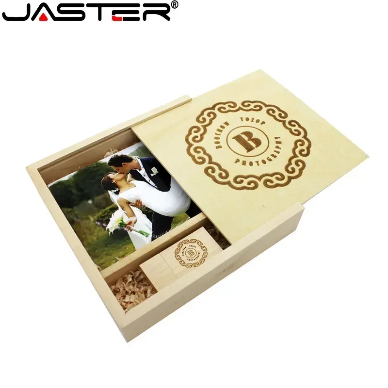 JASTER Photography USB Flash Drive, Wedding Gift Memory Stick Custom Logo, 128GB 64GB 32GB, 5 PCS Lot - Image 4