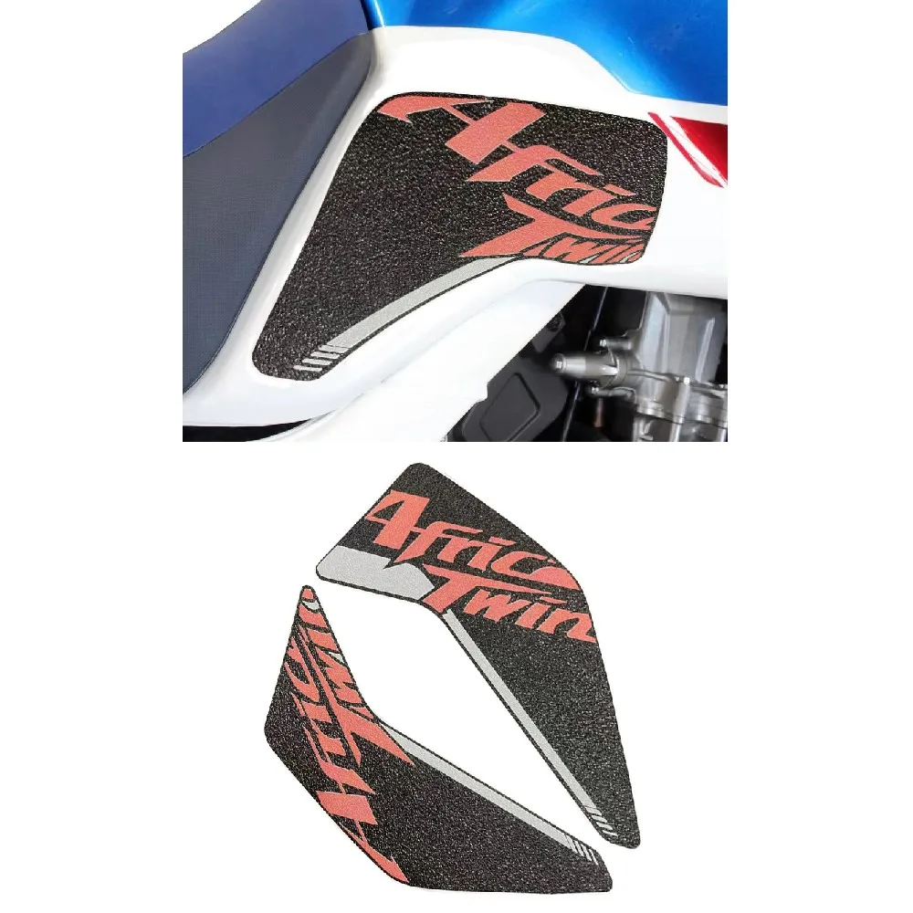 Side Tank Pad Protection Sticker Knee Grip Traction For Honda Africa Twin ADV 2016 2017 2018 2019 2020-2022 Motorcycle Decals