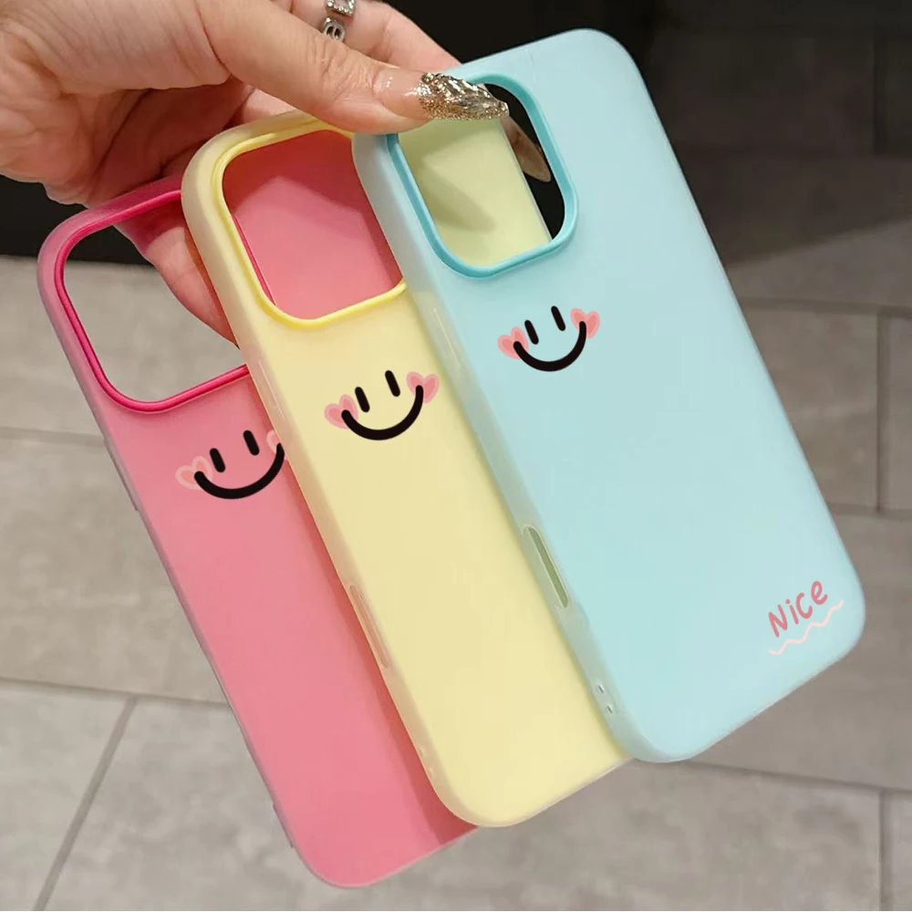 Sweet Smile Face Protective Phone Case Cover