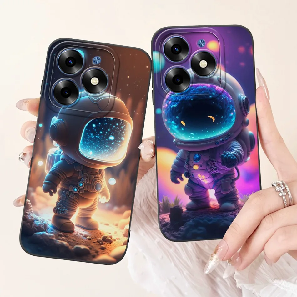Cute Panda Rabbit Cartoon Soft Silicone Lens Protective Bumper Phone Case