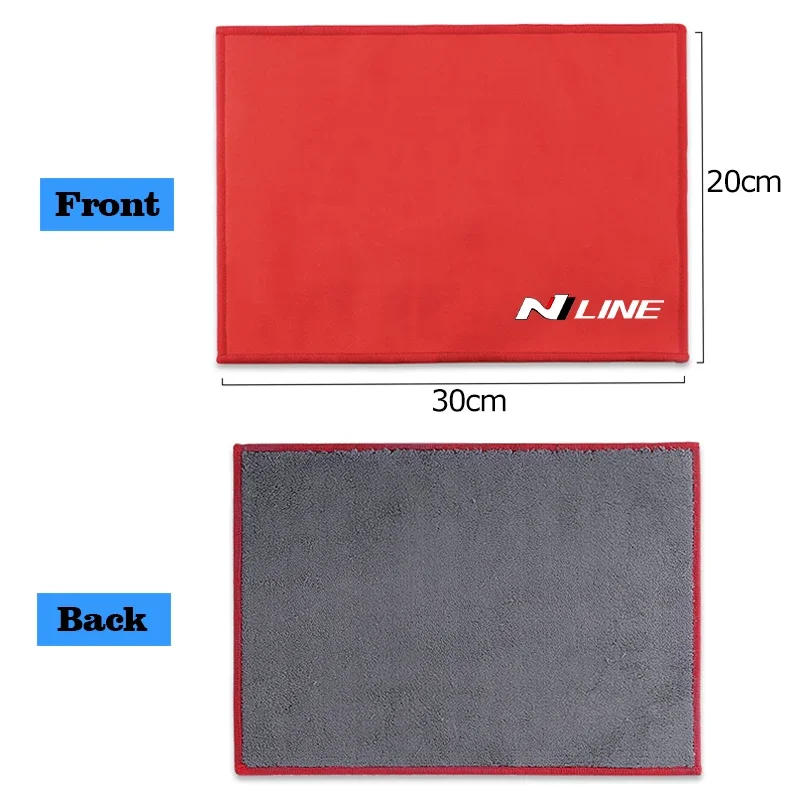 Microfiber Towel Cleaning Cloth Microfiber Cleaning Cloths Microfiber Car Towel Microfiber Towels Fiber Towel Microfiber Washing Towel Car Washing Towel Car Drying Towel Fiber Car Wipes Microfiber Towel Super Absorbent Car Wash Cleaning Drying Cloth For Hyundai N Line Nline tucson kona sonata veloster i30 i20