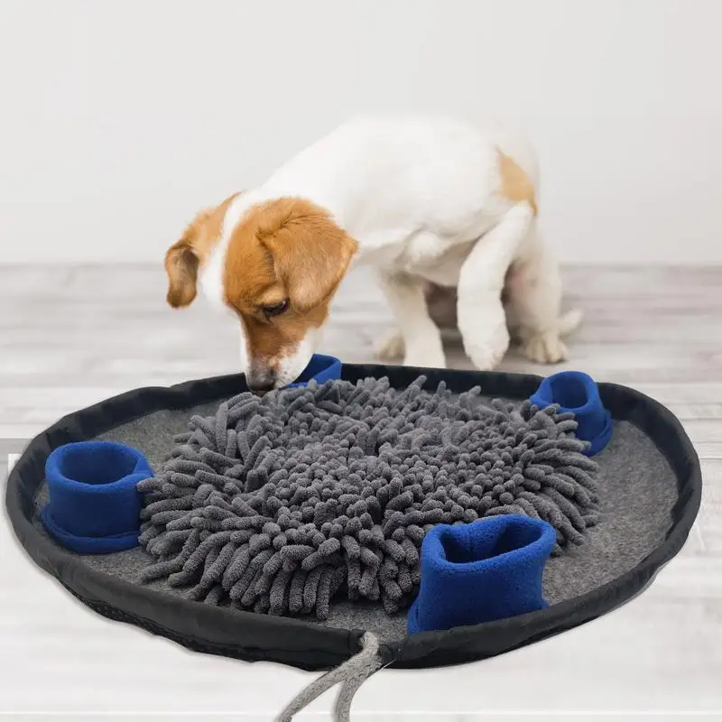 Dog Snuffl E Mat Pet Foraging Mat Puppy Interactive Feed Dog Food Mat Coperta Per Addestramento Del Cane Alimentatore Lento Pet Cat Dog Puzzle Toys