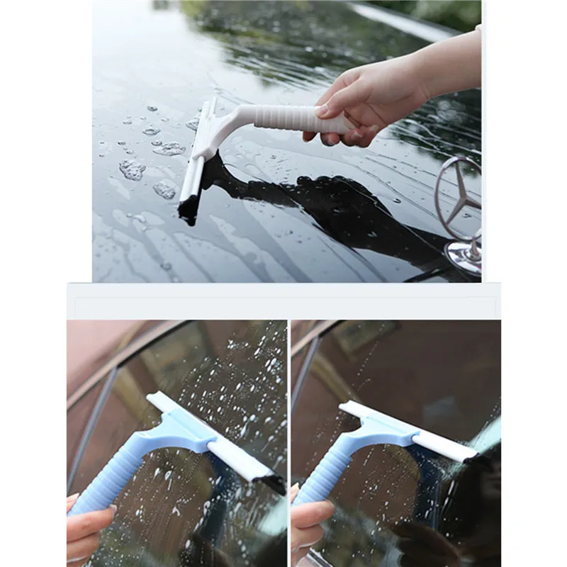Spray Type Brushes Cleaning Airbrush Glass Wiper Car Vehicle Windshield Window Washing Cleaning Glass Blowing Scraper