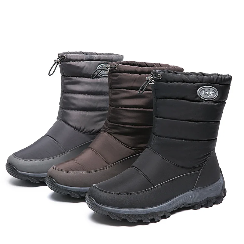2022 Women's Shoes Waterproof Winter Boots Women Keep Warm Female Elastic Band Platform Boots Fashion Ladies Women's Warm Shoes