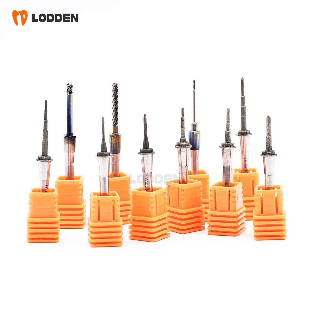 Sirona MCXL Dental Milling Bur For Zirconia/emax/PMMA DC Diamond Coating Diameter Cylinder Pointed 12s/Step Bur 12s/Step Bur