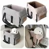 Dog Car Seat Bed Car Central Dog Car Seat Bed Portable Dog Carrier for Small Dogs Cats Safety Travel Bag Dog Accessories 1 Portable Pet Carrier