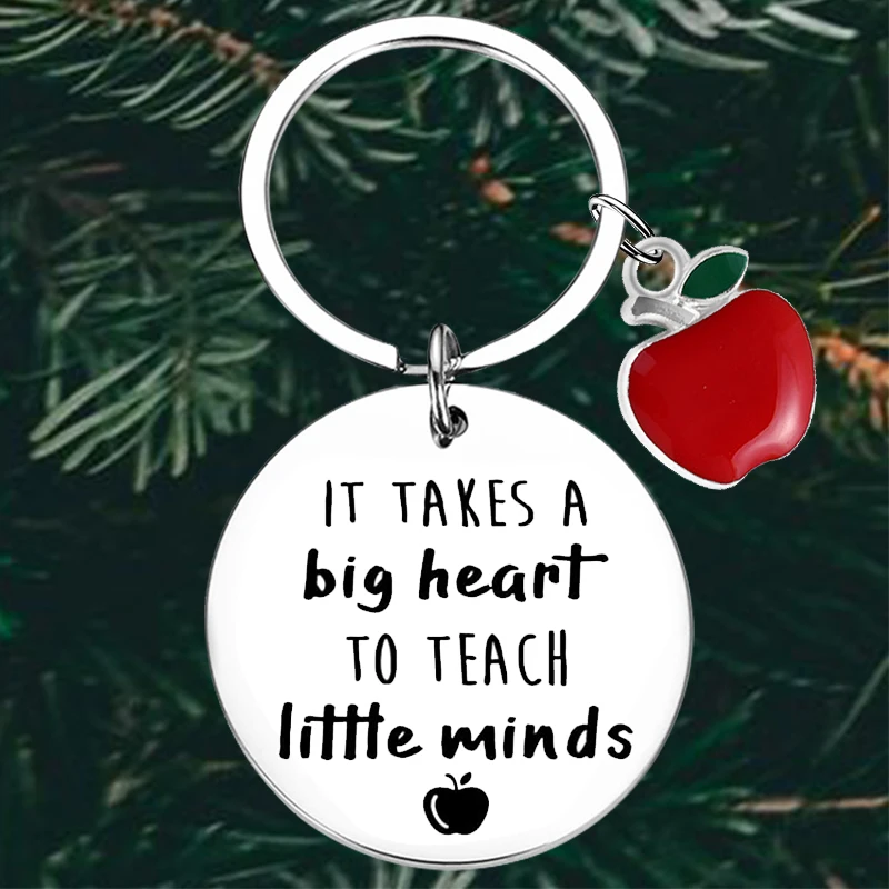 

Cute Teachers Gifts Keychain Women Teacher Appreciation Key Chain Pendant Teacher Thank You Gifts