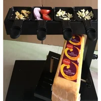 Household Electric Non Stick Melting Pot Double Layer Baking Cheese Heater Bacon Butter Frying Board Grill Baking Cheese Steak 1