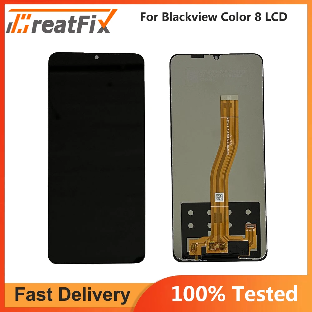 REY Pellicola salvaschermo antispia per BLACKVIEW OSCAL Flat 2 - Wave 8 - Wave 8C, Vetro temperato, di qualità Premium
