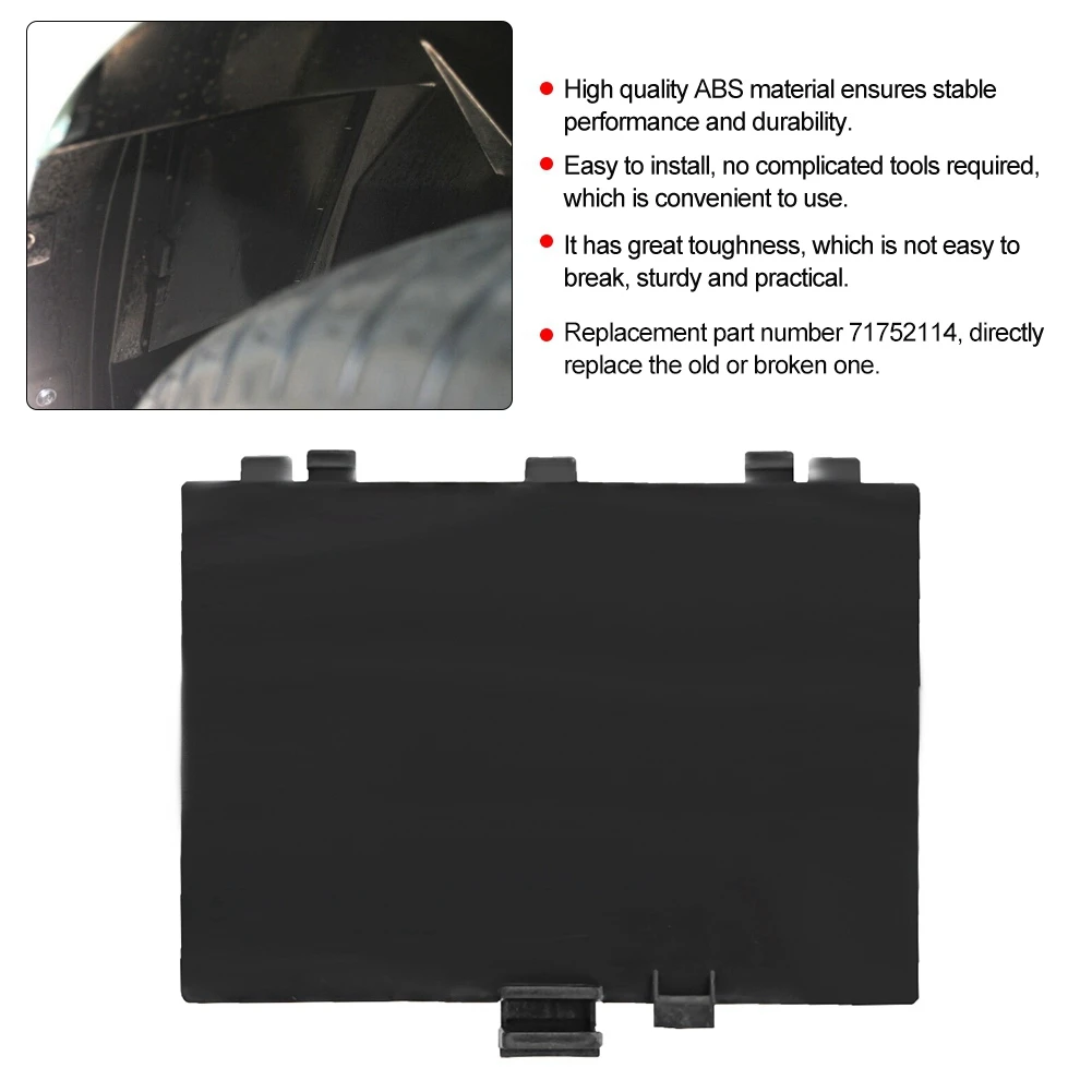 Front Wheel Arch Liner Cover Panel for Fiat 500 (Left and Right)