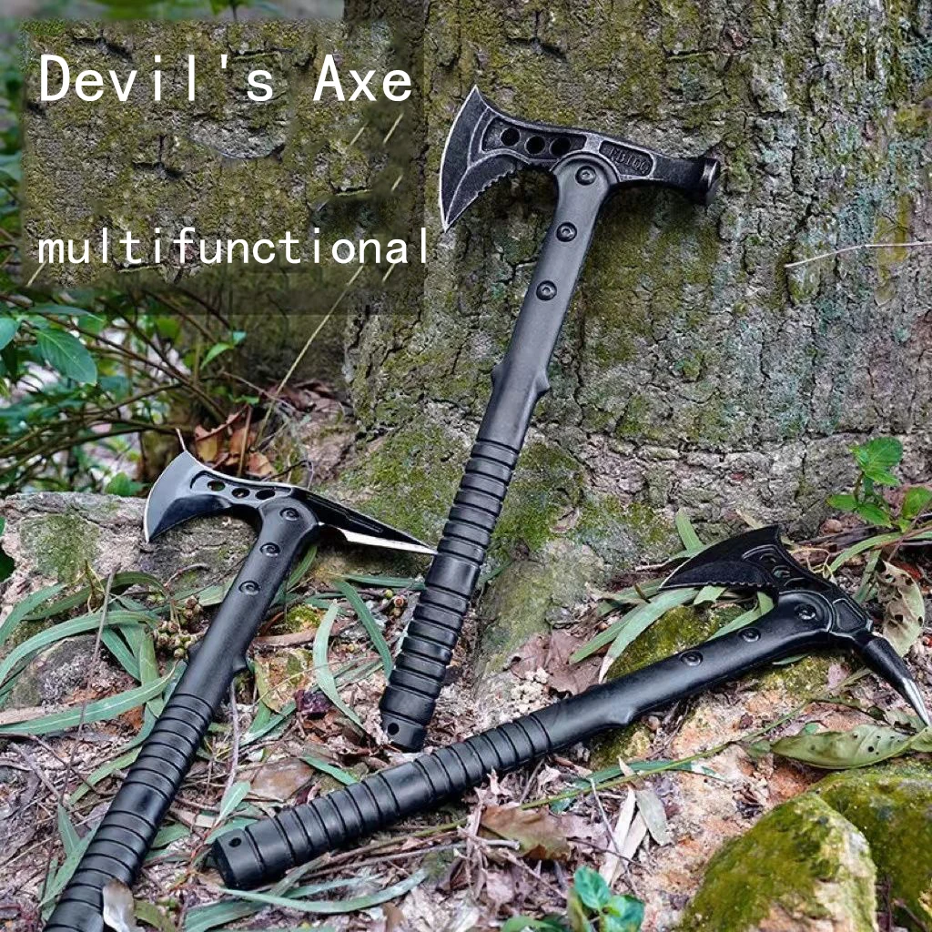 Kaishan Hand Axe Tactical Weapon Multi functional Logging Outdoor Self Defense Firefighting Axe Outdoor 3