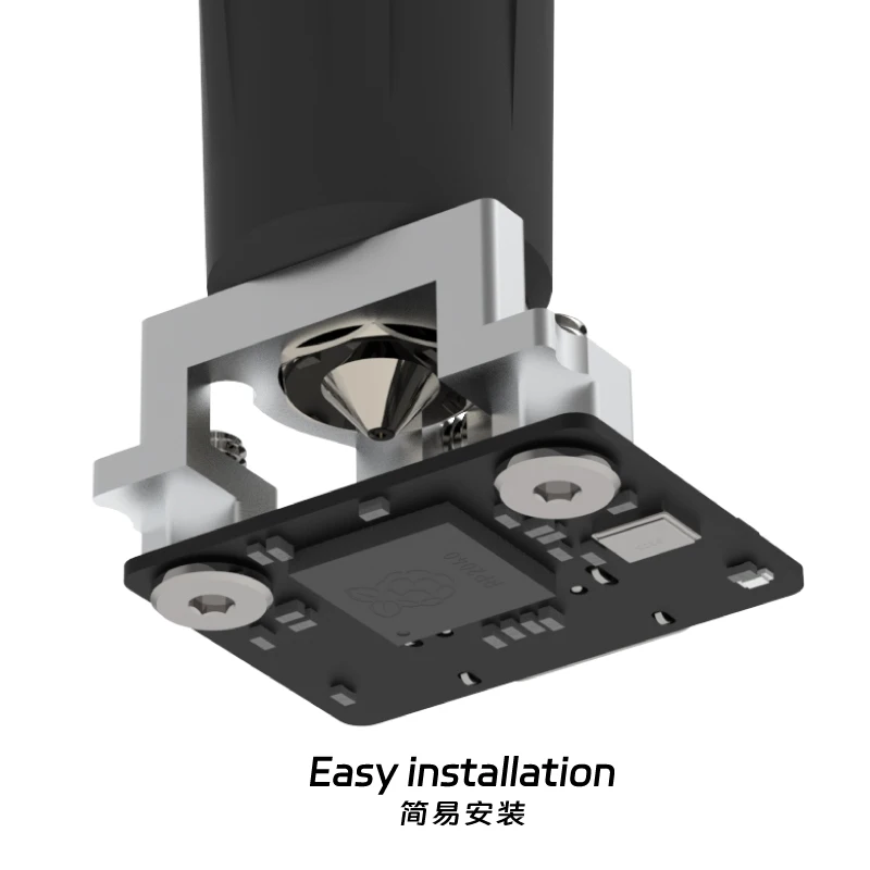 Suporte do Bocal para Impressora 3d Leve Alumínio Adxl345 Acelerômetro Otimizar Desempenho de Impressão Mellow-v6 - Imagem 2