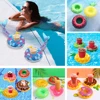 Swimming Pool Drink Cup Stand Holder Float Toy Coasters Inflatable Drink Holder For Beverage Bottle Kids Toys and Pool Party 2