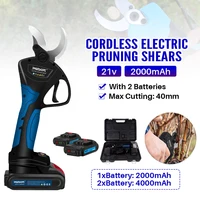 8605 Professional Cordless Electric Pruning Shears Power Cutter Tool Orchard Scissors Garden Tree Branch PrunerTrimmer 2