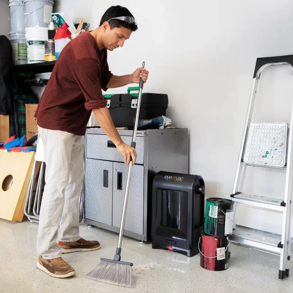 EyeVac Pro Touchless Vacuum Automatic Dustpan - Ultra Fast & Powerful - Great for Sweeping Salon Pet Hair Food Dirt Kitchen 5