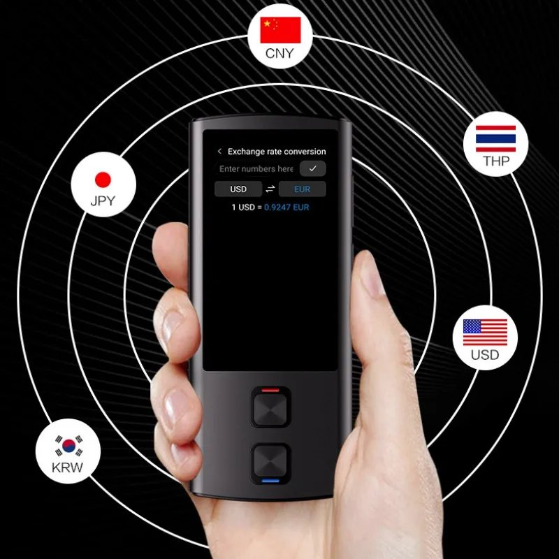 138 Multi-language 2-way Translator T17 Support Voice Recording Photo Translate WIFI ChatGPT Online/Offline Translation