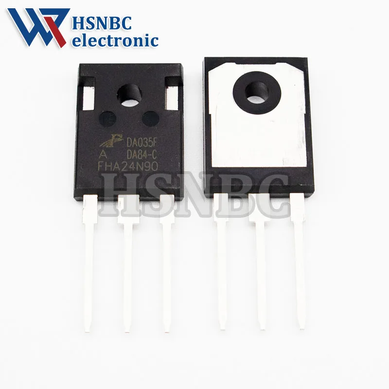 10Pcs/Lot FHA24N90 24N90 FHA24N90A TO-247 900V 24A MOSFET N-channel Power Transistor New Original