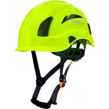Elmetti protettivi per casco di sicurezza S1E Approvato ANSI Classe E Costruzione Protezione per la testa Sospensione a 6 punti Funziona per ingegnere