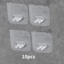 10 - Pack Transparent Toothbrush Holder & Shaver Organizer - Portable Bathroom Storage Solution (10pcs)