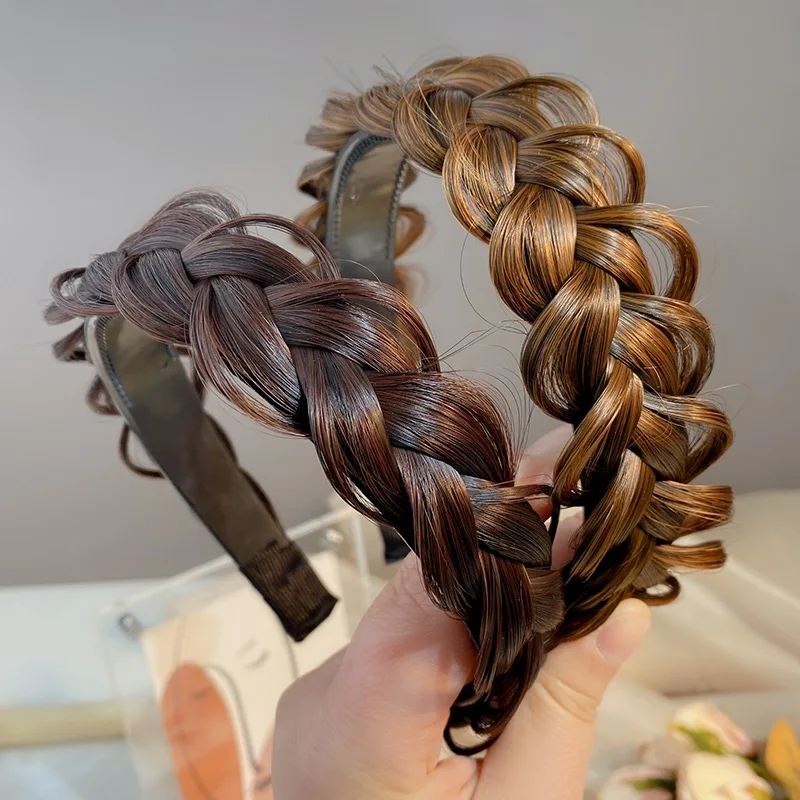 MolansNewElegantTwistBraidHeadbandForWomneBraidedHairbandHair