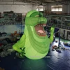 9m 30ft Giant Inflatable Green Monster With Led Lights Large Inflatable Slimer Ghost Cartoon Character For Halloween Decoration 3