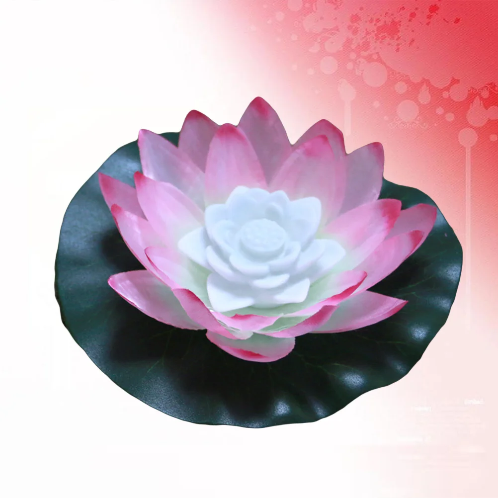 

Floating Light Pool Lotus Led Flower Lily Lights For Water Pads Lantern Pond Solar Artificial Flowers Outdoor Ponds Swimming