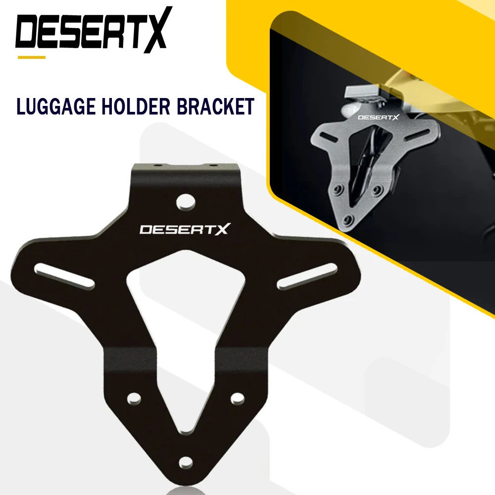 

DesertX Motorcycle Accessories License Number Plate Holder Frame Turn Signal Light Bracket For Ducati Desert X DERESTX 2022 2023