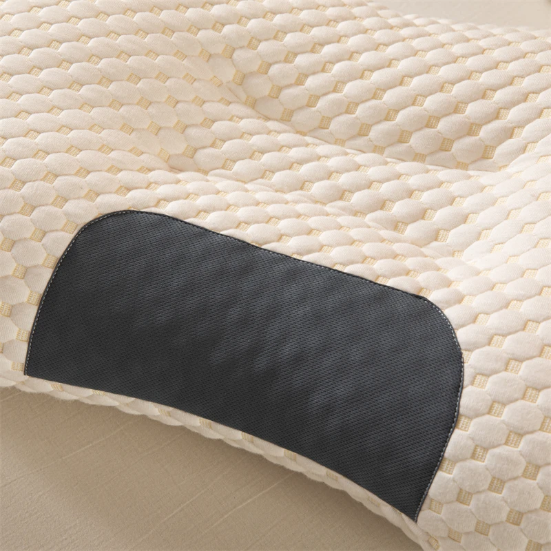 Neck Pillow 3D Neck Pillow Star Hotel Cervical Pillow Massage SPA Single Fiber Core Cervical Sleeping