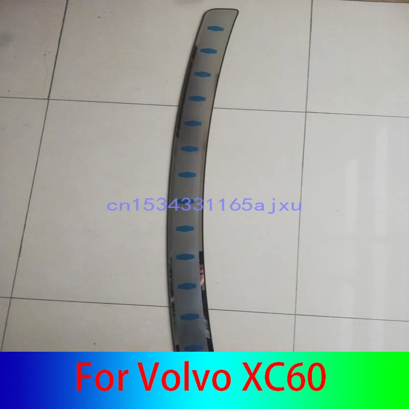 Stainless Steel Rear Bumper Protector Sill Trunk Rear guard Tread Plate