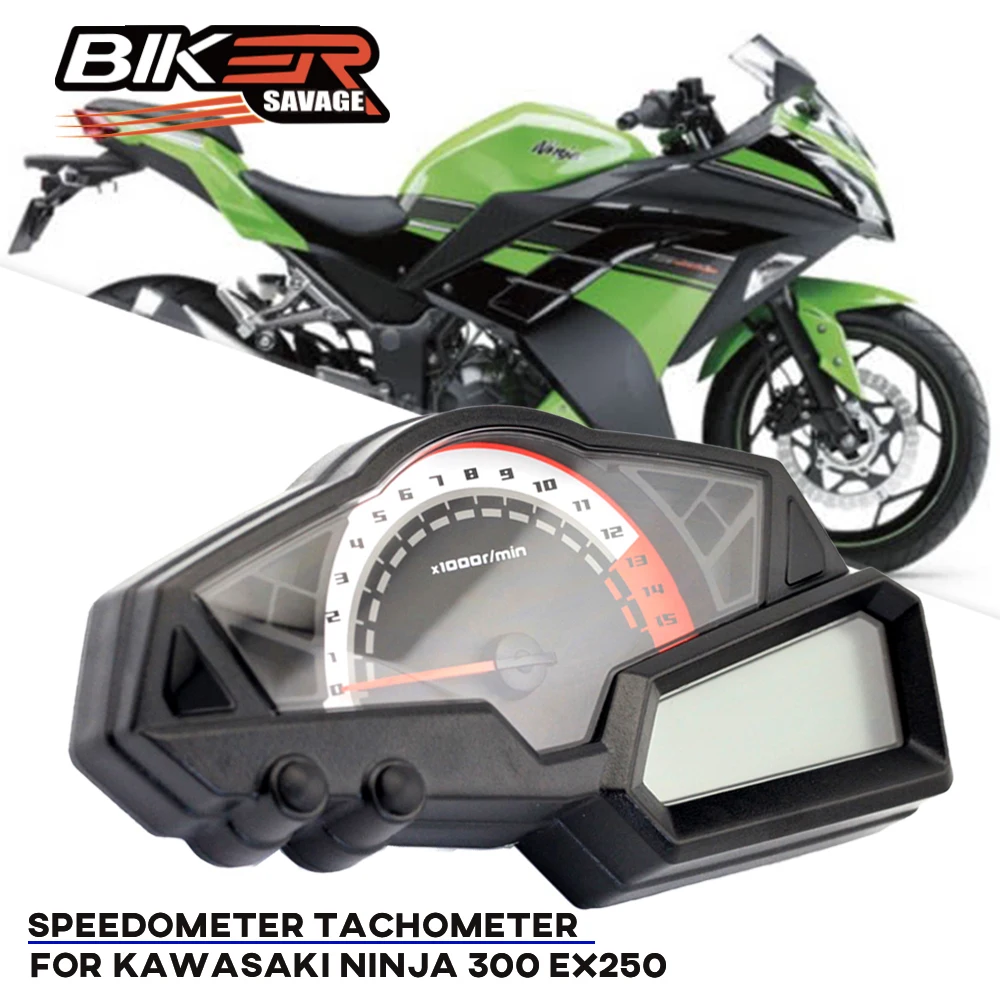 For Kawasaki Ninja 300 Ex 250 Ex250 20132017 Digital Speedometer Tachometer Motorcycle
