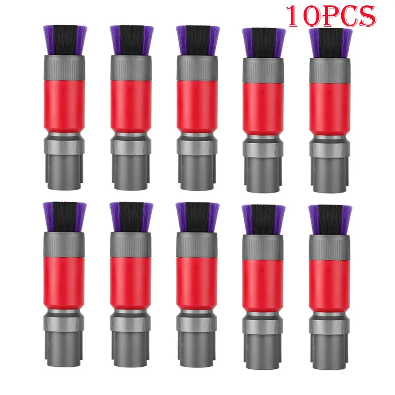 

10pcs Traceless Dust Brush For Dyson V7 V8 V10 V11 V12 V15 Vacuum Cleaner Accessories Removal Soft Universal Suction Head Part