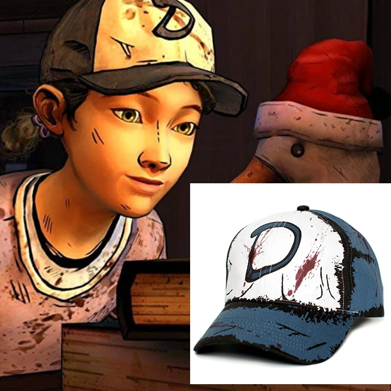 Baseball Caps Baseball Hat The Walking Dead Hat Clementine Adjustable Unisex Cotton Casual Sunshade Duck Tongue