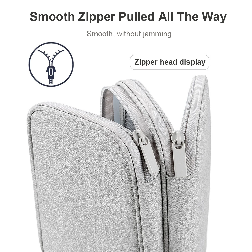 Portable Travel Digital Product Storage Bag For Earphone Cord USB Adapter Charging Treasure Waterproof Double Layers Storage Bag