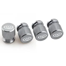 Premium Car Tire Valve Stem Dust Cap Covers - Set of 4 (Titanium)